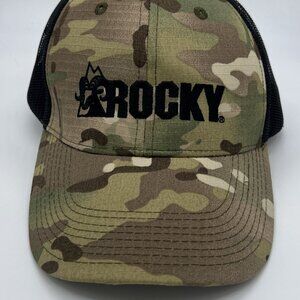 Rocky Boots Camo Snapback Hat